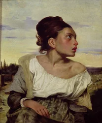 Junge Waise auf dem Friedhof, 1824
